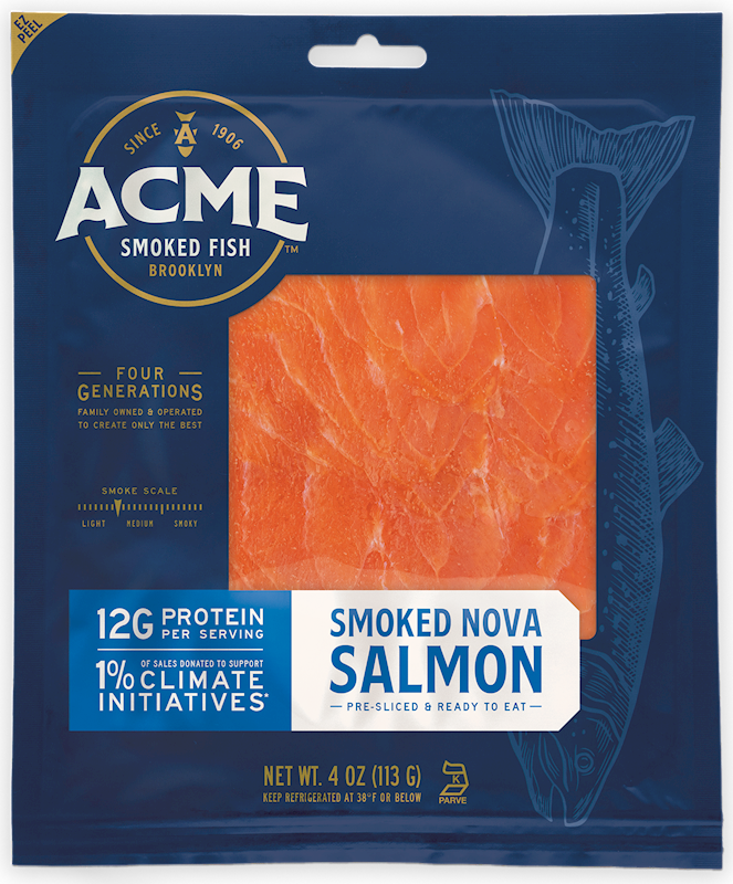 Smoked Nova Salmon (ACME) 4 oz