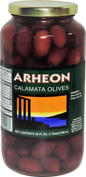 Greek Kalamata Olives (Arheon) 32 oz