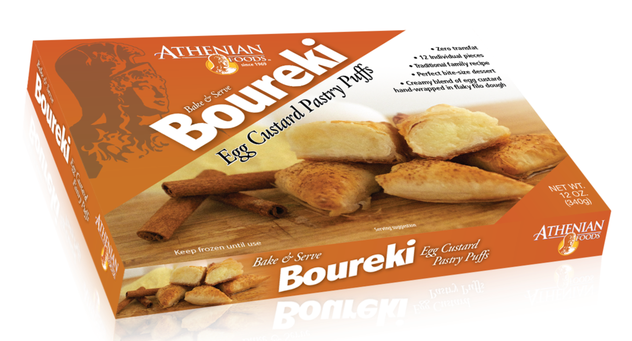 Boureki - Egg Custard Pastry Puffs (Athenian Foods) 12 oz
