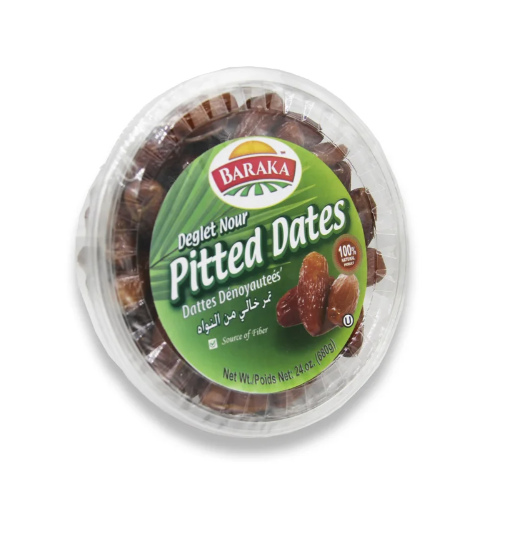 Pitted Dates, Deglet Noor (Baraka) 680g