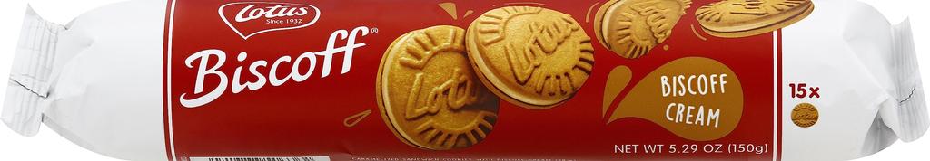 Biscoff Cream Sandwich Cookies (Lotus) 5.9 oz (150g)