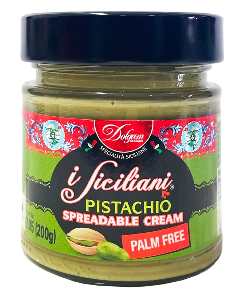 Pistachio Cream Smooth, I Siciliani (Dolgam) 7.76 oz (220g)