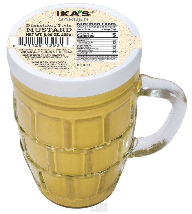 Ika's Dusseldorf Style Mustard 8.9 oz (255g) Mug