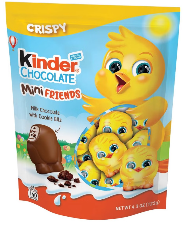 Kinder Mini Friends with Cookie Bits, 122g
