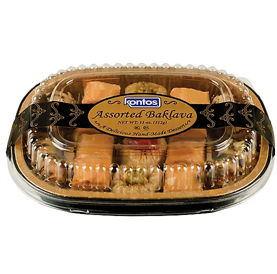 Assorted Baklava (Kontos) 11 oz