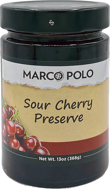 Sour Cherry Jam Preserve (MarcoPolo) 13 oz