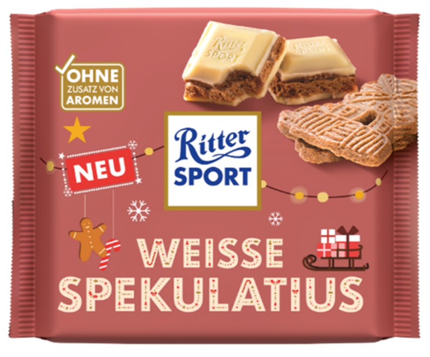 Ritter Sport White Spekulatius, 100g