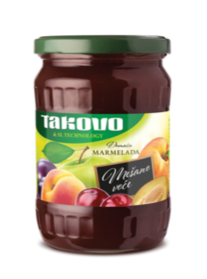 Mixed Fruit Jam (Takovo) 700g