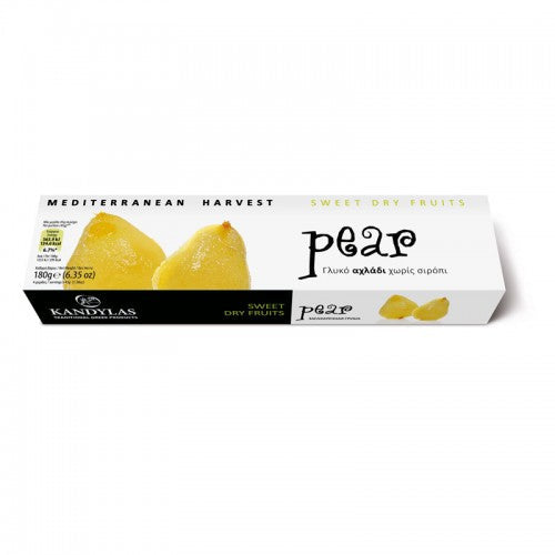 Pear Fruit Glace - Γλασέ, Sweet Dry Fruit (Kandylas) 180g (6.35 oz)