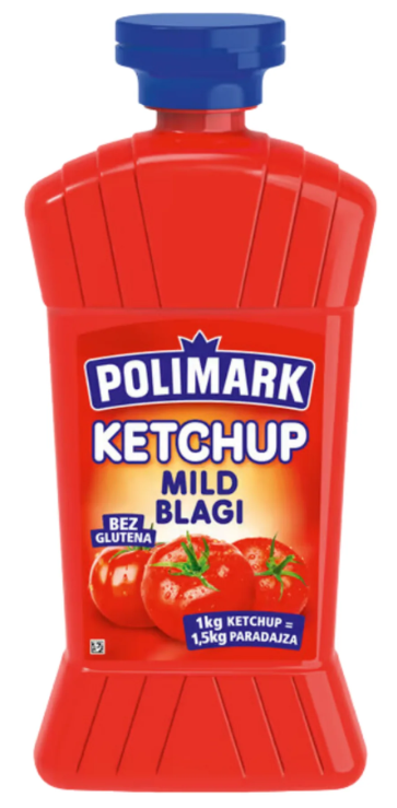 Tomato Ketchup, Mild (Polimark) 500g