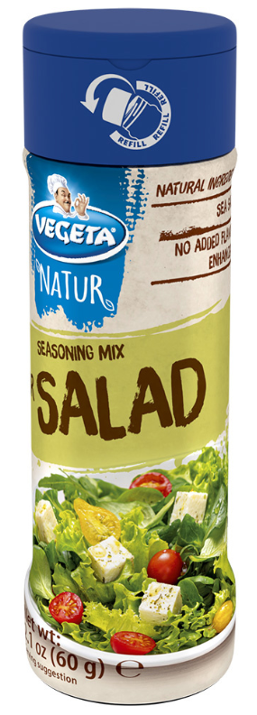 Vegeta Natur Seasoning Mix for Salad 60g Shaker