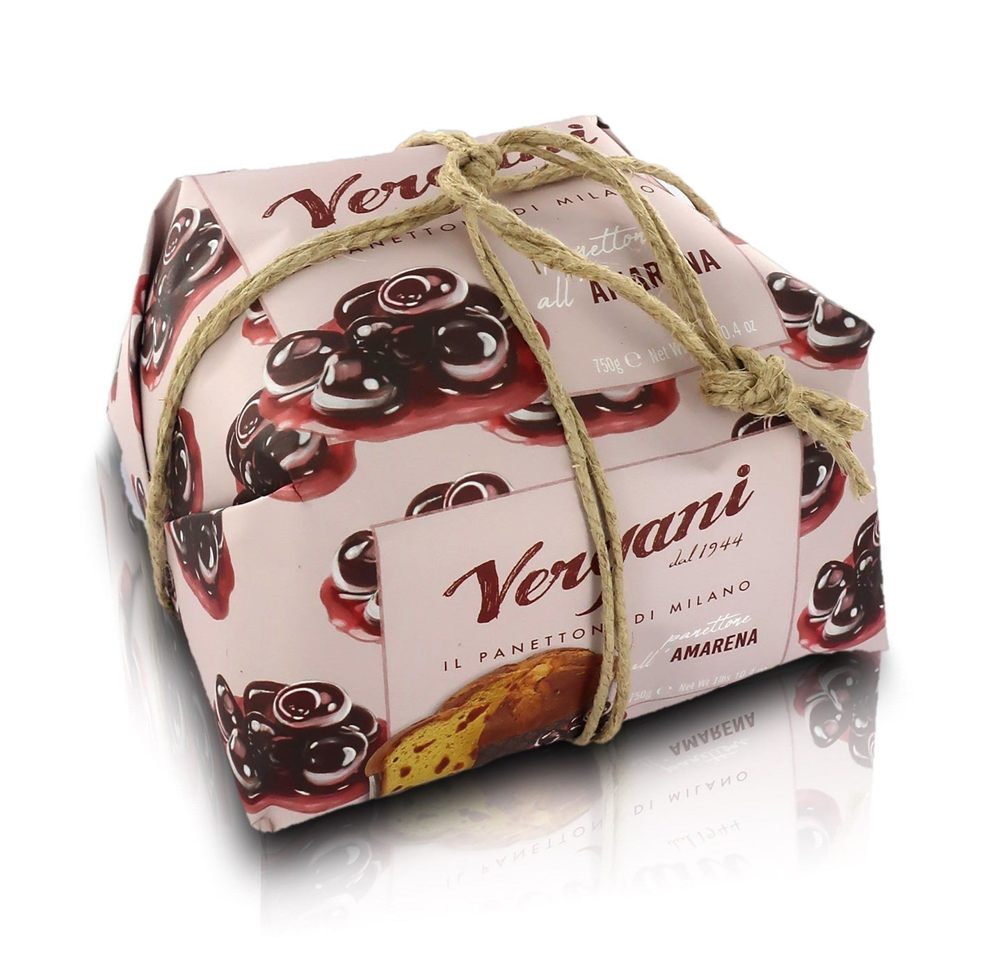 Panettone with Black Cherry (Vergani) 750g