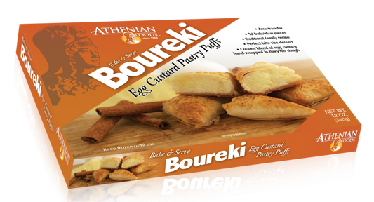 Boureki - Egg Custard Pastry Puffs (Athenian Foods) 12 oz