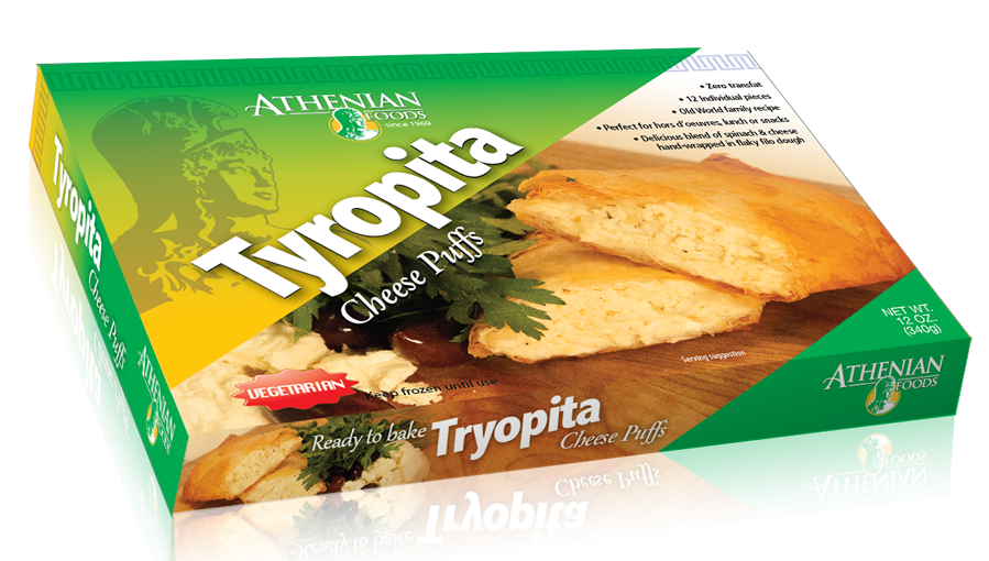 Tyropita - Cheese Puffs (Athenian Foods) 12 oz