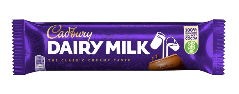 Cadbury Dairy Milk, 45g