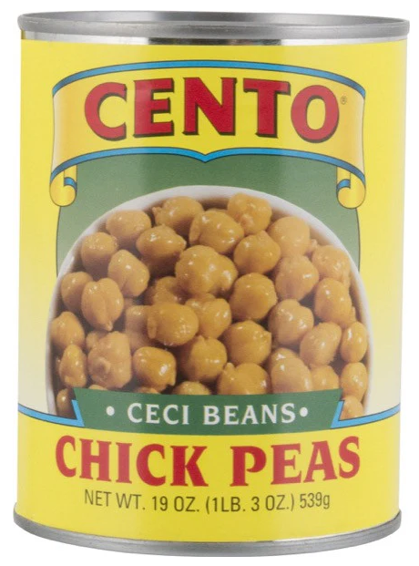 Chick Peas, Ceci Beans (Cento) 19 oz