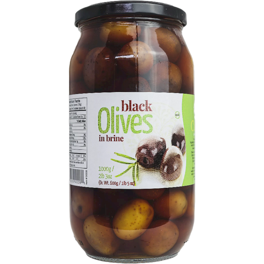 Greek Black Olives (Chloe) 1000g (2lb 3oz)