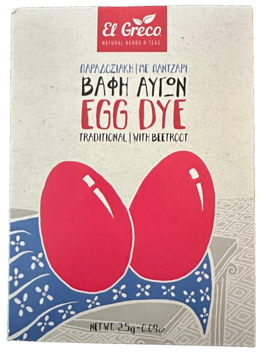 Egg Dye, Red (El Greco) 2.5g