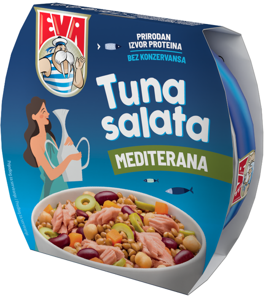 Eva Tuna Salad - Mediterranean, 5.6 oz (160g)