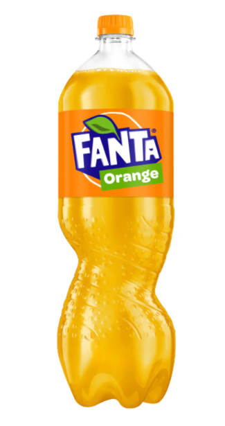Fanta Orange Soda, 1.75 L