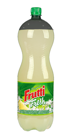 Frutti Fresh Lemon & Elderflower Carbonated Soft Drink 2L