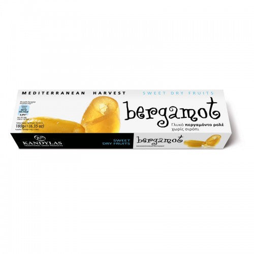 Bergamot Fruit Glace - Γλασέ, Sweet Dry Fruit (Kandylas) 180g (6.35 oz)