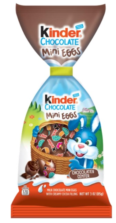 Kinder Chocolate Mini Eggs, 3 oz