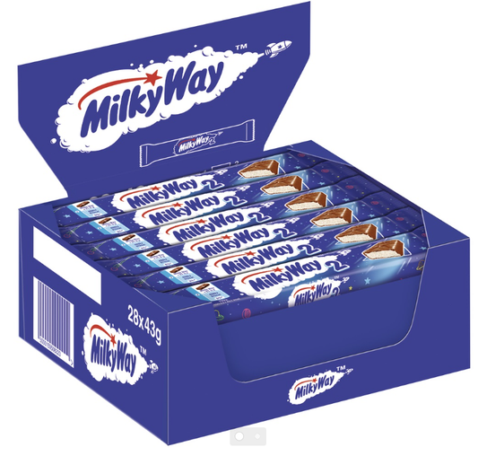 Milky Way Chocolate Bar CASE (28 x 43g)