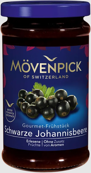 Movenpick Blackcurrant (Johannisbeere) Jam 250g