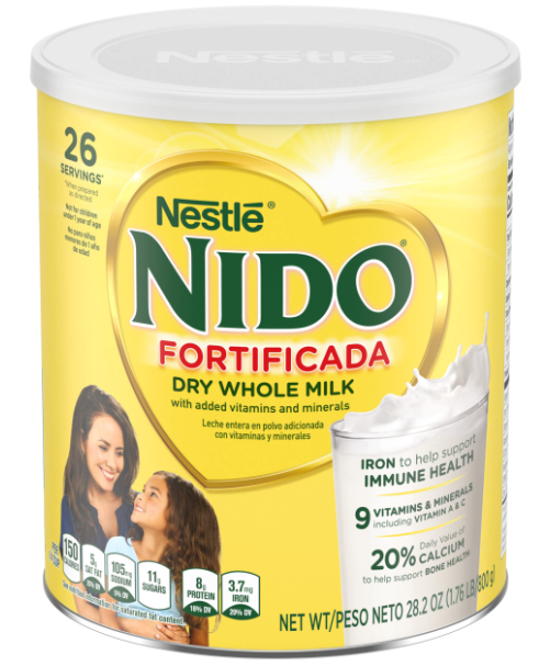 Nido Dry Whole Milk (Mexico) 800g (1.76lb)
