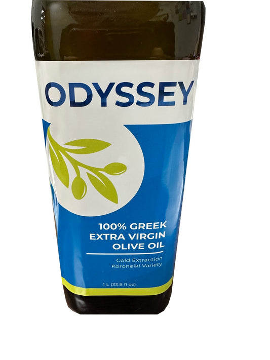 Extra Virgin Olive Oil, Koroneiki Variety (Odyssey) 1 L (33.8 fl oz)
