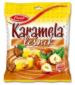 Toffee with Hazelnut Candy (Pionir) 400g