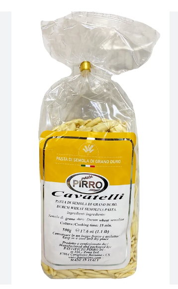 Cavatelli Pasta (Pirro) 500g (17.6 oz)