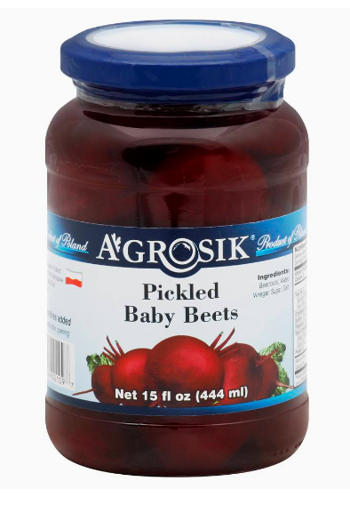 Pickled Baby Beets (Agrosik) 15 oz