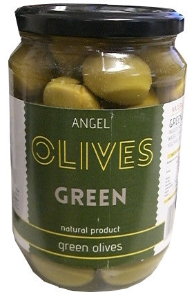 Angel Green Olives 350g