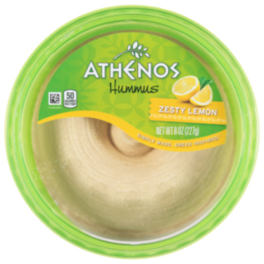 Hummus, Zesty Lemon (Athenos) 8 oz