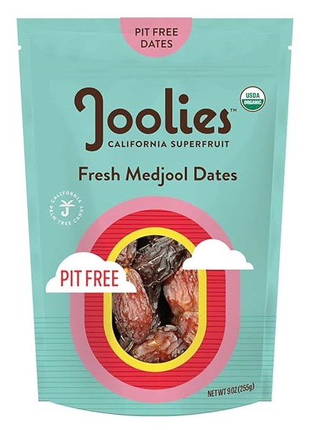 Organic Pit Free Medjool Dates (Joolies) 9 oz (255g)