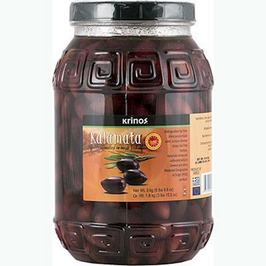 Kalamata Olives (Krinos) Net Wt. 3 kg
