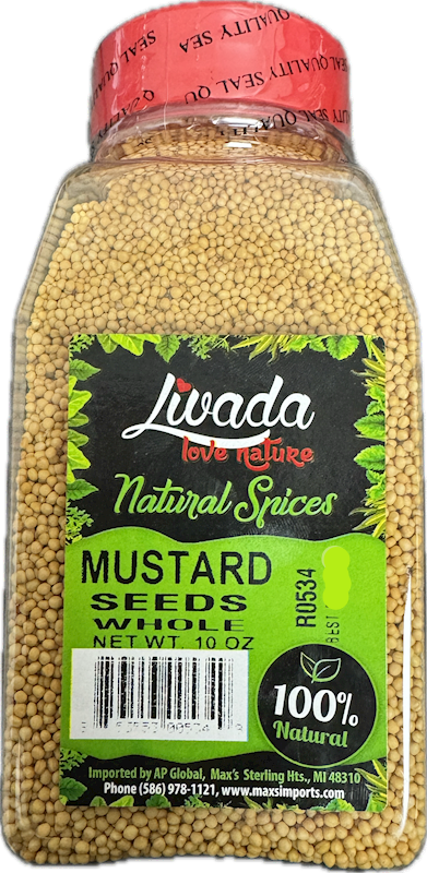 Mustard Seed, Whole (Livada) 10oz
