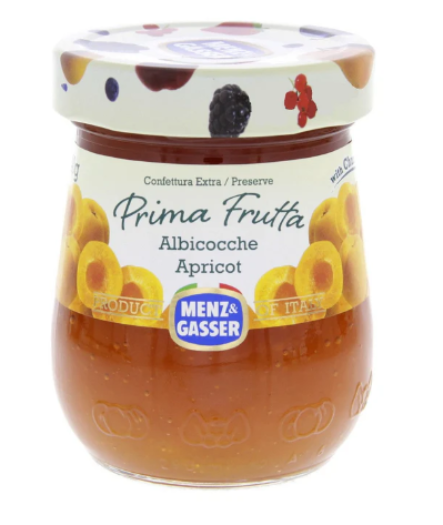 Apricot Spread, Prima Frutta (Menz & Gasser) 12 oz