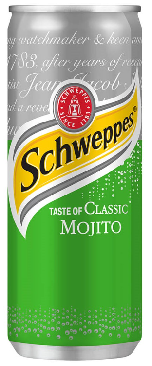 Schweppes Mojito, 330 ml Can