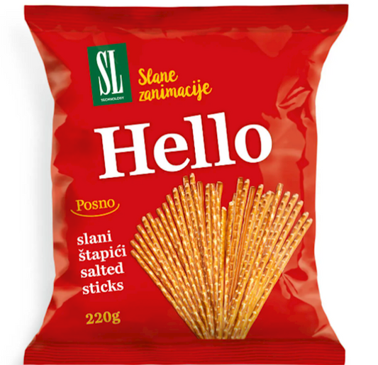 Takovo Hello Salty Sticks, 220g
