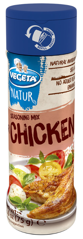 Vegeta Natur Seasoning Mix for Chicken 75g Shaker