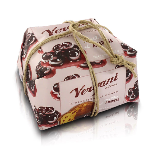 Panettone with Black Cherry (Vergani) 750g